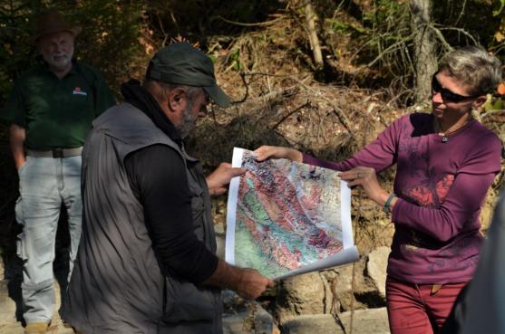 Exkurze České geologické společnosti v Geoparku Broumovsko