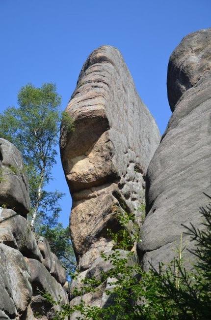 Od Suchodolské Niagáry Kovářovou roklí na Modrý kámen