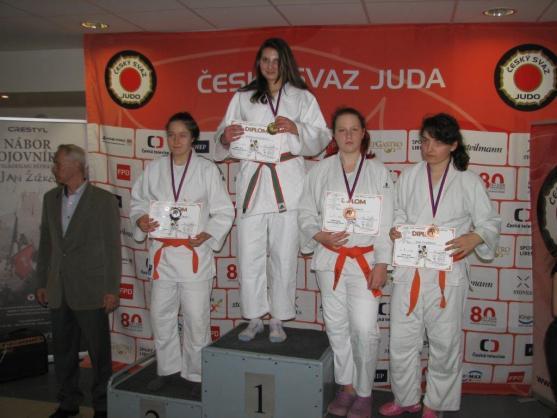 Medailové žně judistky Vondřejcové pokračují. Zlato má i z Memoriálu Svatopluka Frödeho