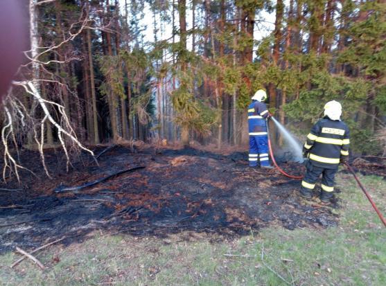 Pondělní zásahy hasičů na Broumovsku