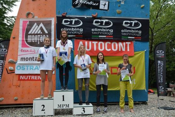 Chyběl jen kousek k tomu, aby si broumovská lezkyně Anna Špreňarová podmanila Moravu