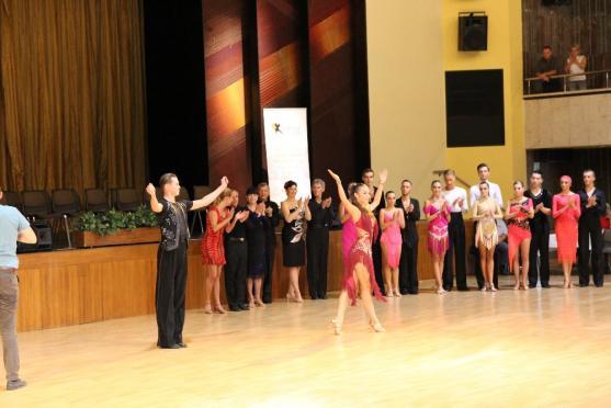 Taneční pár sourozenců Novotných zvítězil na Velké ceně Čech