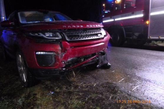 Při nehodě dvou vozidel v Otovicích bylo zraněno pět osob