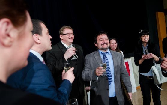 Ohňostrojem na náměstí završil Broumov s Nowou Rudou oslavy dvaceti let spolupráce