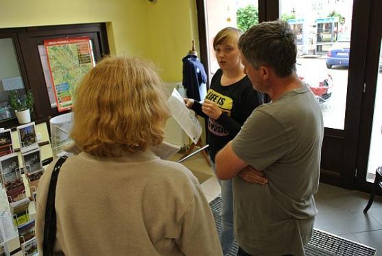 V broumovském infocentru opět pracuje polský brigádník