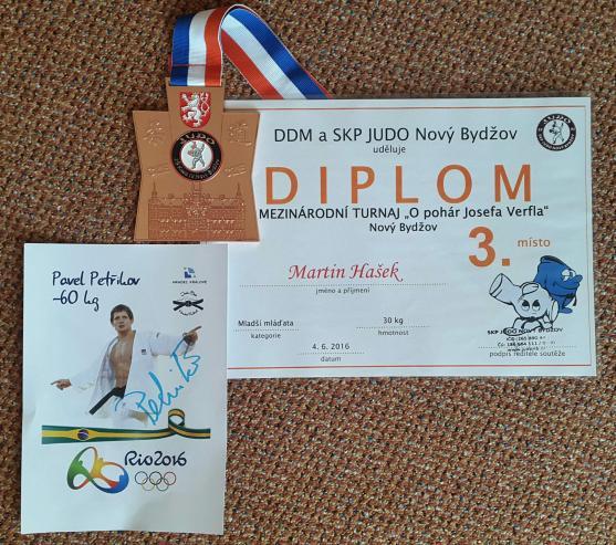 Broumovský oddíl juda si přivezl medaile z mezinárodního turnaje