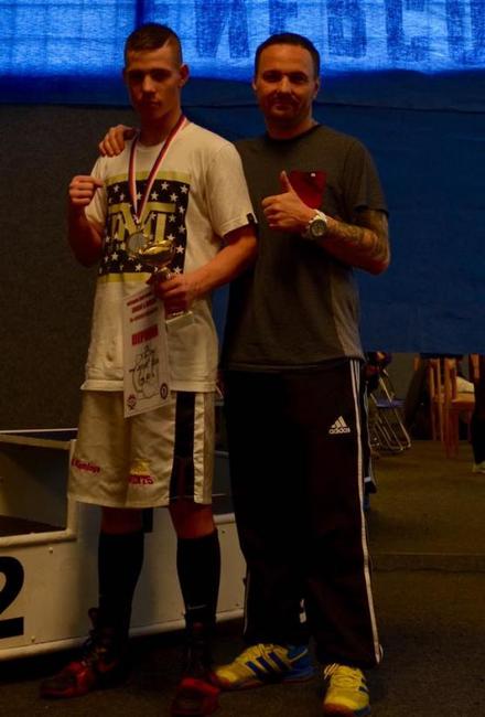 Broumovský boxer Jakub Šuda se stal vicemistrem České republiky v kategorii juniorů