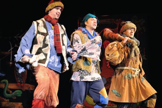 Pohádkovou sobotu děti prožily s Jagoubabou a třemi loupežníky