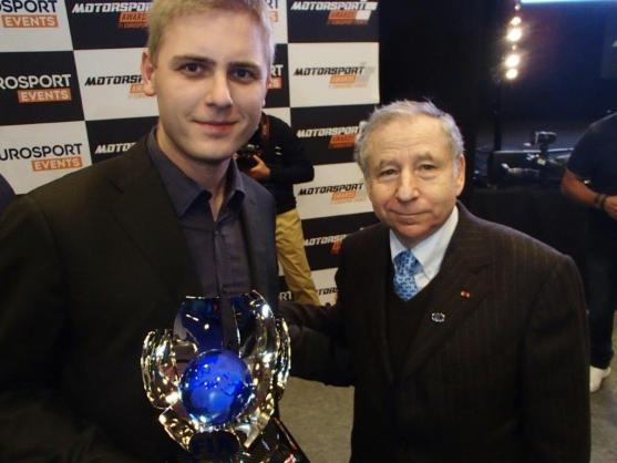 Michal Matějovský převzal trofeje pro vítěze FIA ETCC 2015