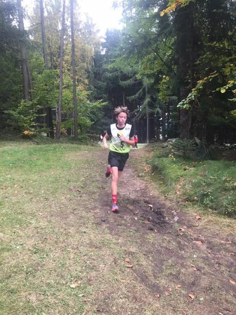 Lukáš Doležal z Borského klubu lyžařů Machov získal titul Mistra České republiky 2017 žactva v severské kombinaci