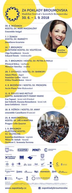 Nabídka akcí na Broumovsku pro víkend od 13. do 15. července