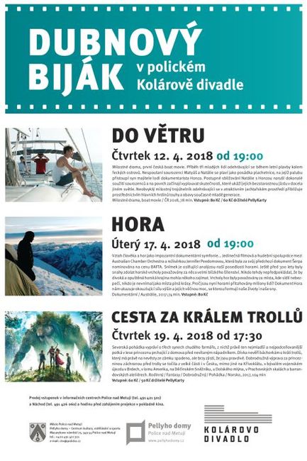 Nabídka akcí na Broumovsku pro víkend od 13. do 15. dubna