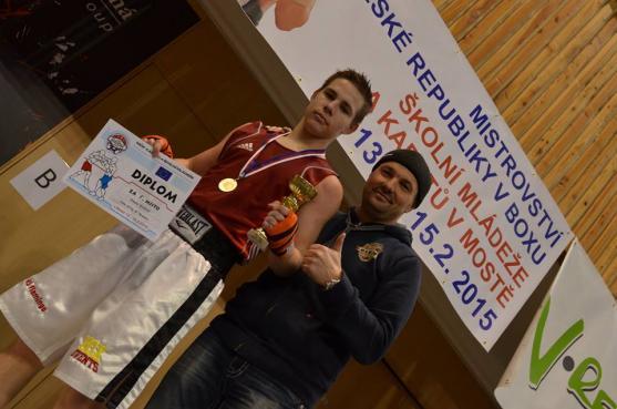 Svůj 77. zápas proměnil v 3. titul. Boxer Šuda je opět Mistr České republiky