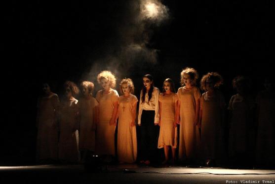 Hra Kytice v podání souboru Hlavy z Broumova dostala cenu za nejlepší představení přehlídky Voskovcova Sázava