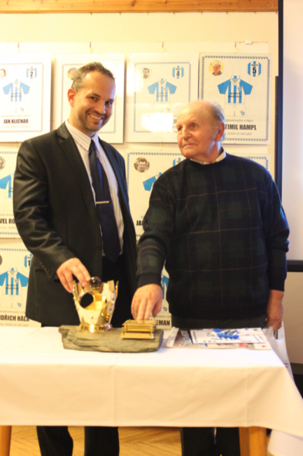 Broumov vyhlásil fotbalové legendy, které byly uvedeny do Síně slávy