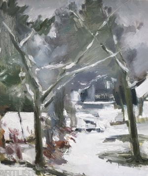 Výstava obrazů Matěje Lipavského zavede diváka do intimního světa plného nečekaných pohledů