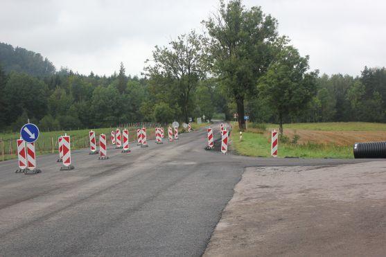 Objížďka silnice přes Pasa skončila. Další, tříměsíční, čeká Broumovsko 11. března
