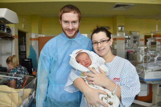 První miminka v krajských nemocnicích se narodila v Trutnově a Náchodě