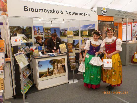 Broumovsko & Noworudsko se společně prezentovaly na veletrhu cestovního ruchu Holiday World v Praze
