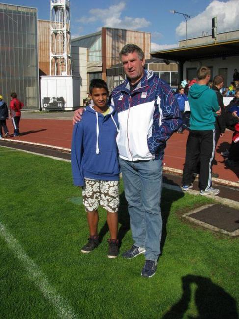 Martin Žiga z Police nad Metují startoval na republikovém finále Odznaku všestrannosti olympijských vítězů v Praze