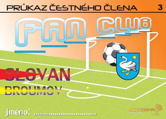 Byl založen Fan Club fotbalistů Slovanu Broumov