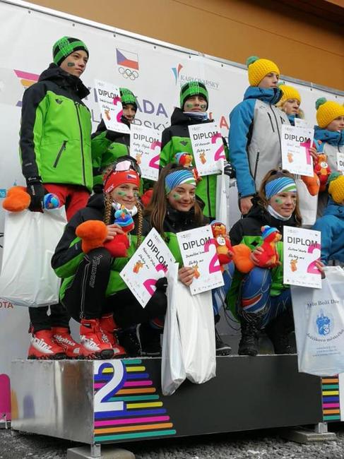 Krajská výprava mladých olympioniků je stříbrná. Výrazně přispěla i machovská výprava