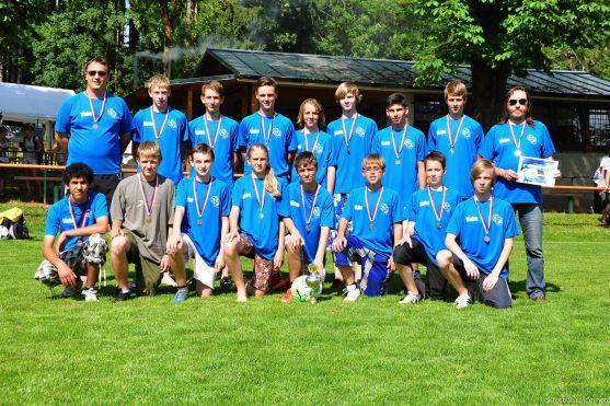 Fotbalisté starších žáků Slovanu Broumov obsadili 3. místo v poháru Datalife