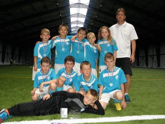 Dva nadějní fotbalisté z Broumova hráli v náchodském výběru na turnaji Arsenal Cup na Slovensku