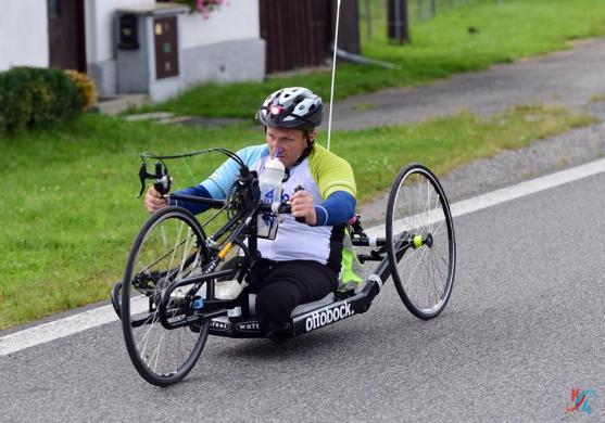 Sportcentrum v Teplicích nad Metují bylo průjezdní bod Metrostav handy cyklo maratonu