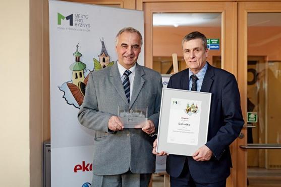 Dobruška se stala královéhradeckým Městem pro byznys 2015. Broumov skončil na předposledním, 14. místě