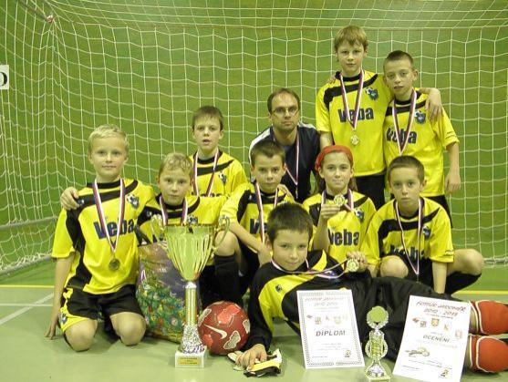 Fotbalová starší přípravka Slovanu Broumov zvítězila na turnaji v Jaroměři