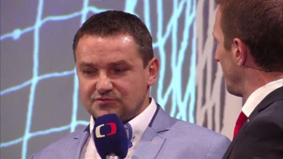 Odchovanec broumovského fotbalu Karel Havlíček převzal ocenění při Galavečeru fotbalu České republiky