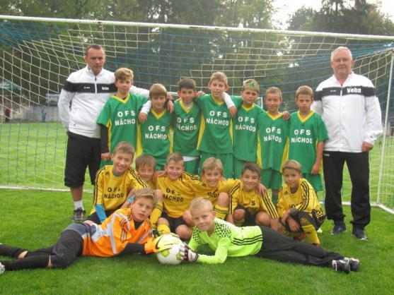 Deset mladých broumovských fotbalistů se podílelo na úspěšných výsledcích výběrů okresních svazů Královéhradeckého kraje