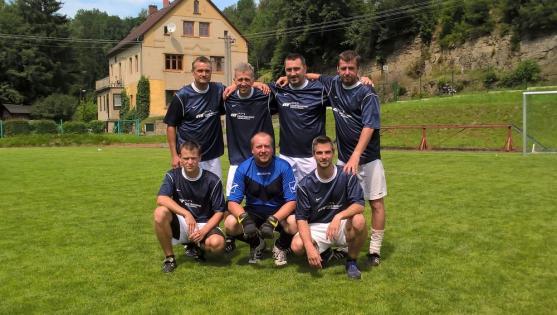 Fotbalový turnaj starých gard o Pohár Teplických skal vyhrál tým Broumova