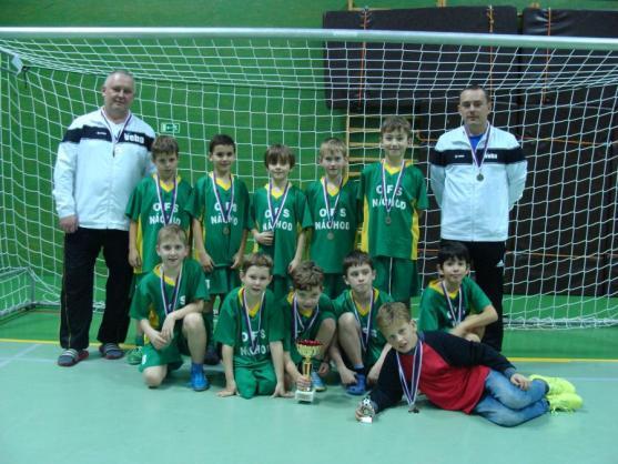 Šest broumovských fotbalistů starší přípravky se podílelo na výrazném úspěchu náchodského výběru