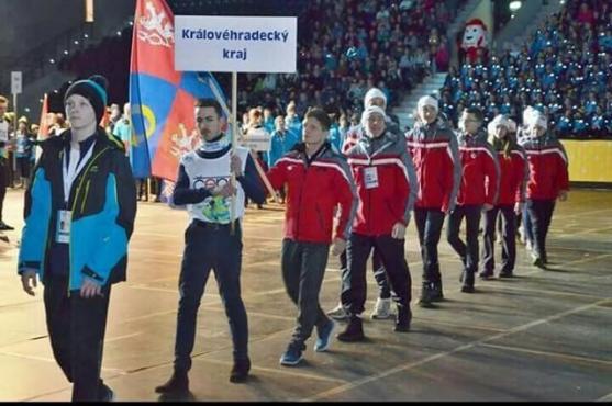 Na zimní Olympiádě dětí a mládeže startovaly tři lyžařky z Teplic nad Metují