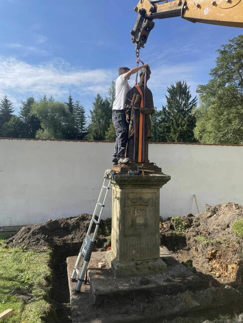 Adršpašský Nepomuk se dočká obnovy