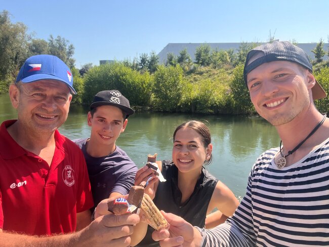 Tým Emericha Ratha dopádloval na olympiádu