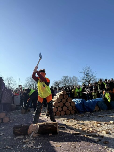 OBRAZEM: Titul Dřevorubce roku putuje na Slovensko