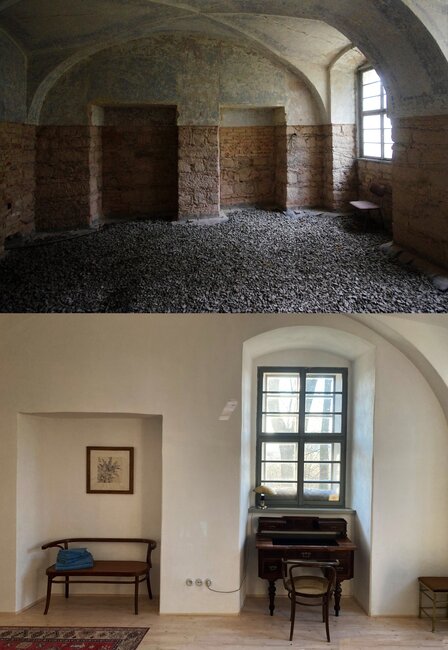 Manželé Smékalovi získali cenu Hereditas obligat za opravu fary v Martínkovicích