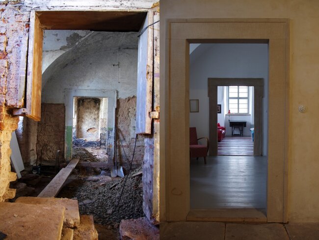 Manželé Smékalovi získali cenu Hereditas obligat za opravu fary v Martínkovicích