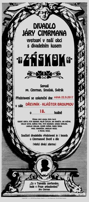 Nabídka akcí na Broumovsku pro víkend od 22. do 24. září