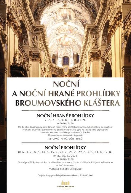 Nabídka akcí na Broumovsku pro víkend od 18. do 20. srpna