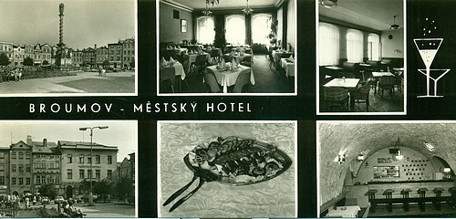 Nostalgická vzpomínka na Městský hotel v Broumově