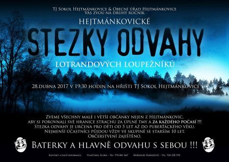 Nabídka akcí na Broumovsku pro prodloužený víkend od 28. dubna do 1. května