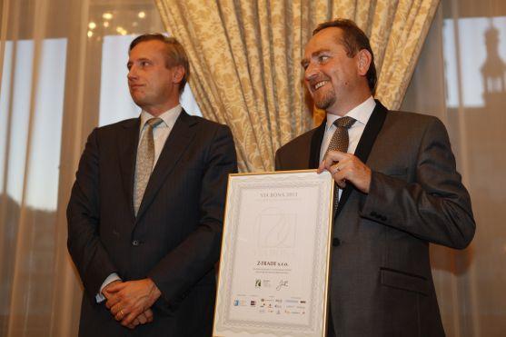 Cena VIA BONA pro malou a střední firmu patří broumovské společnosti Z-Trade 