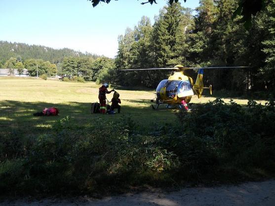 V Adršpachu zkolaboval muž. I přes zásah Letecké záchranné služby zemřel