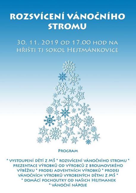 Nabídka akcí na Broumovsku pro víkend od 29. listopadu do 1. prosince