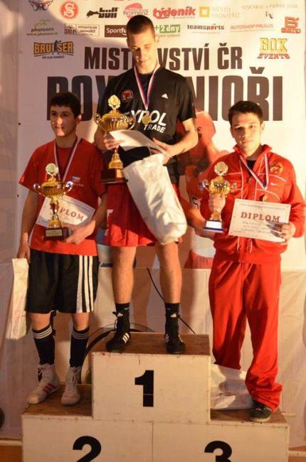 Boxing Club Broumov získal na Mistrovství ČR juniorů dvě bronzové medaile