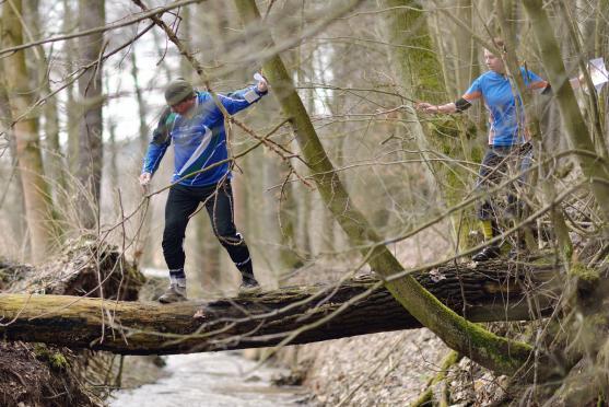 V Broumově se běželo Oblastní mistrovství a veteraniáda v orientačním běhu